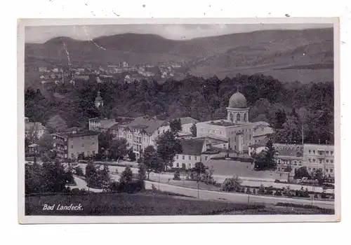 NIEDER-SCHLESIEN - BAD LANDECK / LADEK ZDROJ, Panorama, 1940