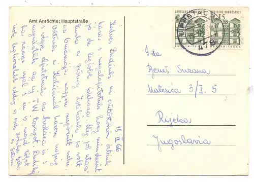 4783 ANRÖCHTE, Hauptstrasse, 1966