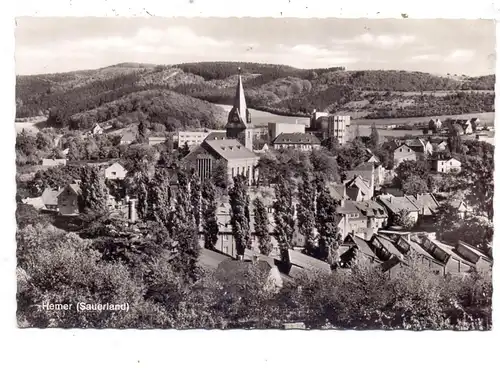 5870 HEMER, Ortsansicht 1967