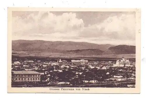 SRBIJA - NIS / NISCH, Panorama, ca. 1915