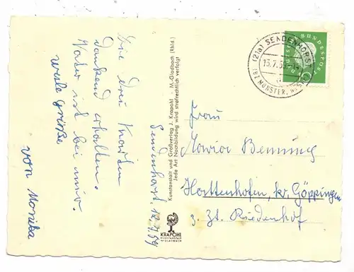 4415 SENDENHORST, St. Josef Stift, 1959