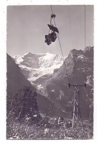 CH 3818 GRINDELWALD BE, Bergbahn Grindelwald - First, kl. Druckstelle