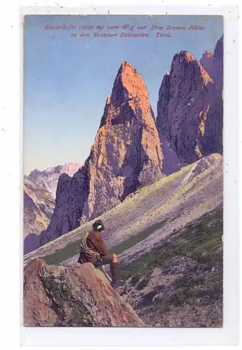 BERGSTEIGEN / Climbing / Alpiniste / Alpinista - Dolomiten, Drei Zinnen