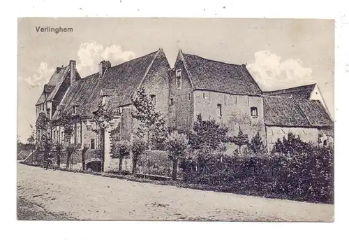 F 59237 VERLINGHEM, Bauernhaus, 1916, deutsche Feldpost