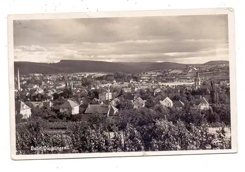 7630 LAHR - DINGLINGEN, Ortsansicht, 1941, Druckstelle