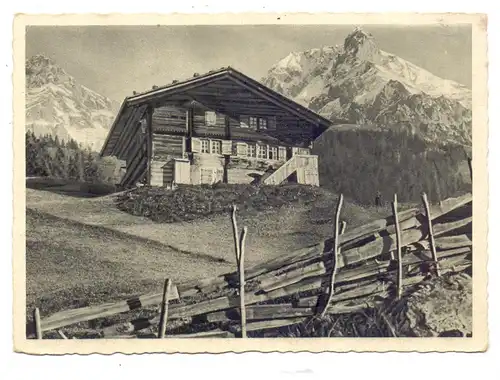 CH 3715 ADELBODEN BE, Hütte am Mittagshorn