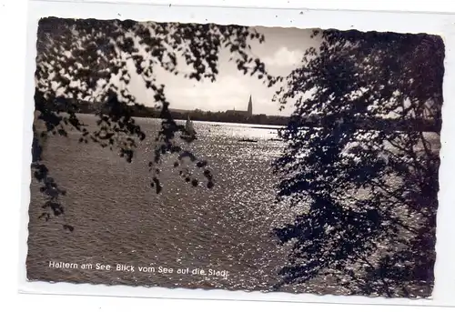 4358 HALTERN, Panorama mit See, 196..