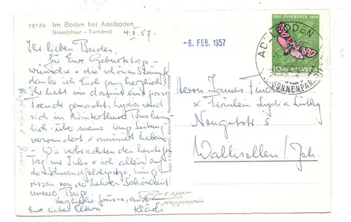 CH 3715 ADELBODEN - BODEN BE, Dorfansicht