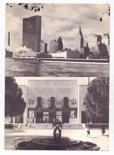 UNO - NEW YORK, 1965, Postal Administration New York & Riccione