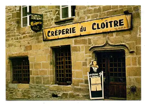 F 22220 TREGUIR, Creperei du  Cloitre