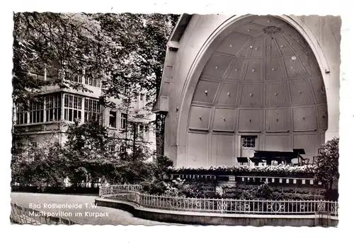 4502 BAD ROTHENFELDE, Musikpavillon im Kurpark,1961