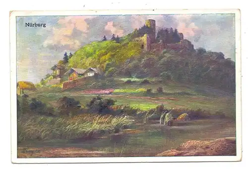 5489 NÜRBURG, Künstler-Karte, 1944