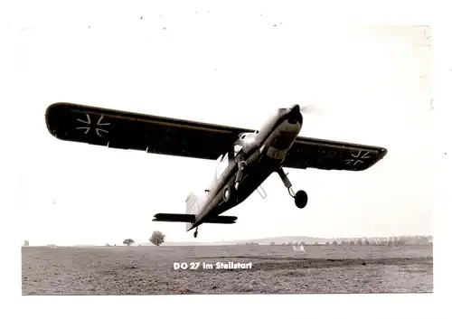MILITÄR - BUNDESWEHR, Schulflugzeug "Do 27"