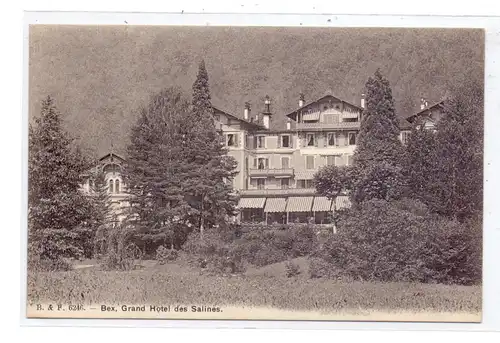 CH 1880 BEX VD, Grand Hotel des Salines
