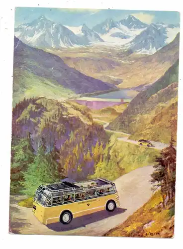 AUTO - OMNIBUS - Österreichischer Postbus, Silvretta Hochalpenstrasse