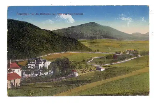 3593 EDERTAL - GELLERSHAUSEN - EMDENAU, Dorfansicht, 1921, Poststempel Giflitz