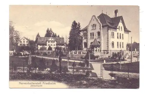 CH 8588 ZIHLSCHACHT - SITTERDORF TG, Nervenheilanstalt Friedheim