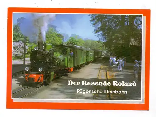 EISENBAHN / RAILWAY - "Der Rasende Roland", Rügen, Kleinbahn