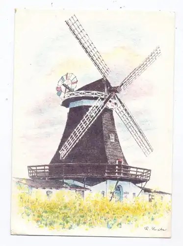 WINDMÜHLEN / Mills / Molen / Moulin - FEHMARN, Petersdorfer Mühle