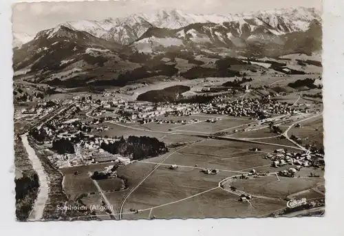 8972 SONTHOFEN, Luftaufnahme, 1960