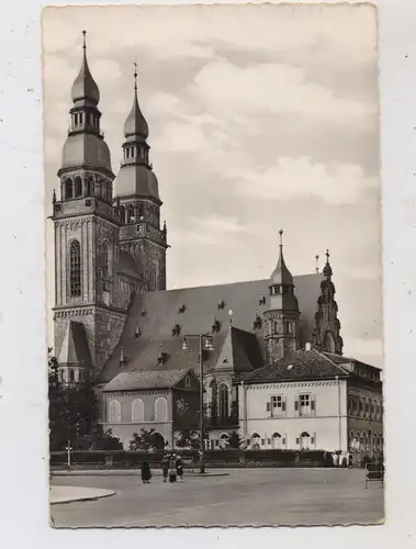 6720 SPEYER, St. Joseph Kirche, Strassenpartie, Verlag CAPARU Strasbourg