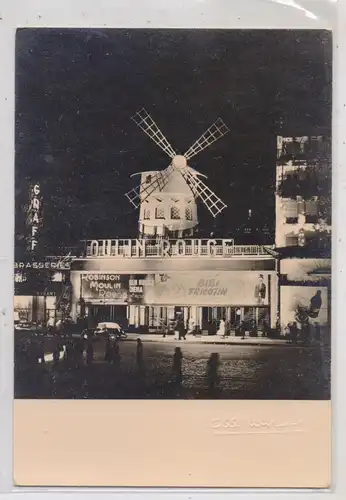 KINO / Cinema / Movie Theater / Bioscoop - PARIS, "MOULIN ROUGE", Ed. Albert Monier