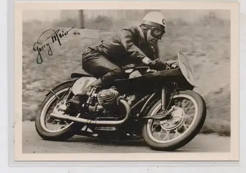 MOTORRAD - RENNSPORT, GEORG (Schorsch) MEIER, BMW, Deutscher Meister, Europameister, TT-Trophy - Sieger