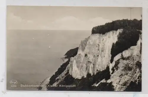 0-2331 STUBBENKAMMER / Rügen, Kleiner Königsstuhl, 1932