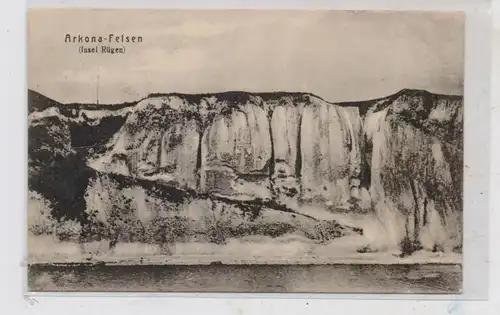 0-2331 ARKONA / Rügen, Felsen, 1919