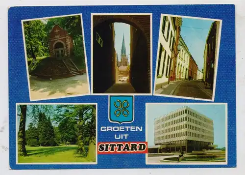 LIMBURG - SITTARD, Groeten uit, Stadtwappen