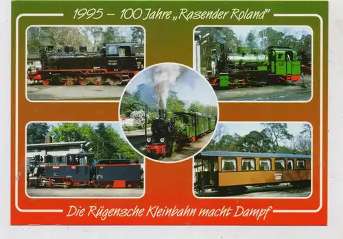 0-2355 RÜGEN, 100 Jahre Rasender Roland, Rügensche Kleinbahn
