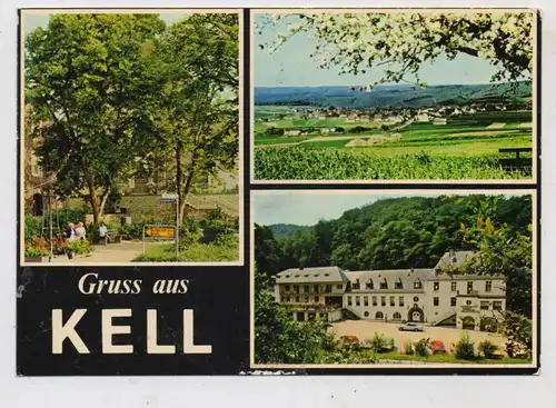 5470 ANDERNACH - KELL, Gruß aus Kell, rücks. kl. Klebestreifen