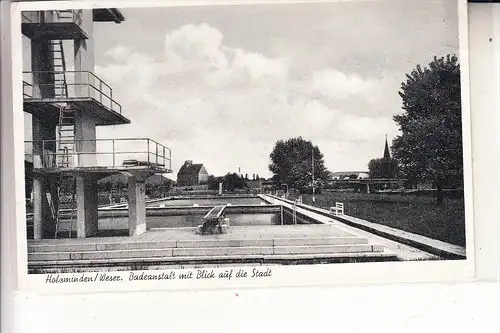 3450 HOLZMINDEN, Badeanstalt, 1955