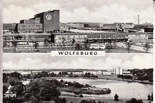 3180 WOLFSBURG, Volkswagenwerk, Schillerteich, 1966
