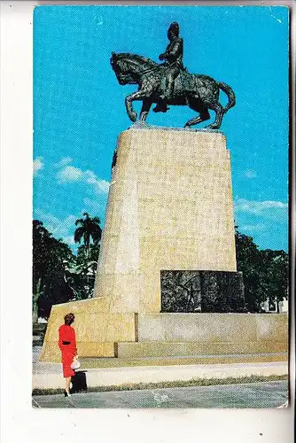 HAITI - PORT - AU - PRINCE, Statue of King Henri Christophe, 1956
