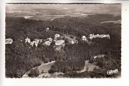 5653 LEICHLINGEN, Sanatorium Roderbirken, Luftaufnahme, 1956