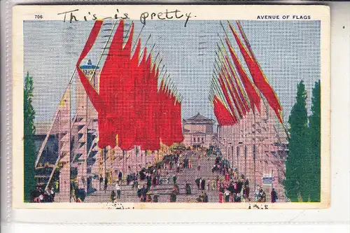 EXPO - CHICAGO 1933, Avenue of flags