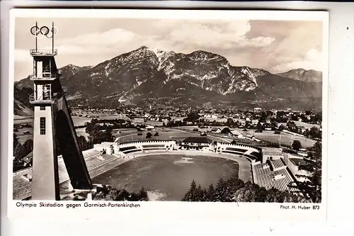SPORT - WINTERSPORT - Skispingen / Skiflying, Olympia Stadion Garmisch-Partenkirchen