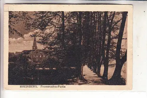 4134 RHEINBERG, Promenaden Partie, 1918