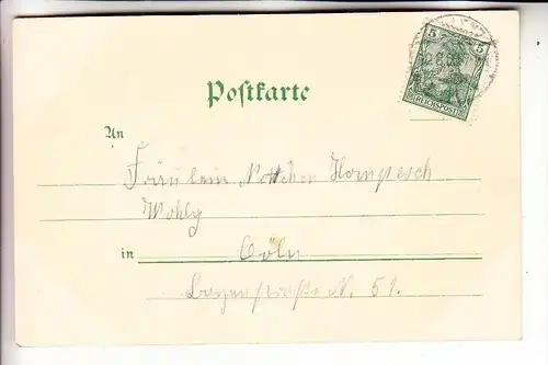 5400 KOBLENZ, Kaiserin Augusta Denkmal, 1900