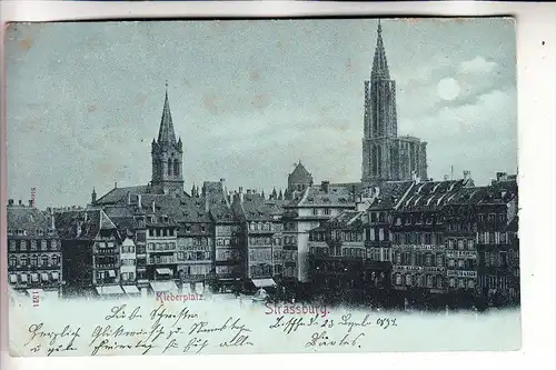 F 67000 STRASBOURG / STRASSBURG, 1897, Kleberplatz