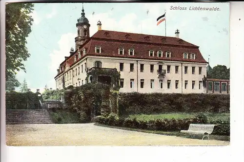 0-9387 NIEDERWIESA - LICHTENWALDE, Schloss Lichtenwalde, 1903