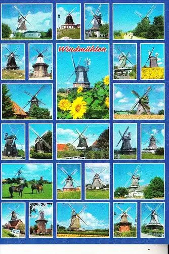 WINDMÜHLE / Mill / Molen / Moulin - Windmühlen in Norddeutschland