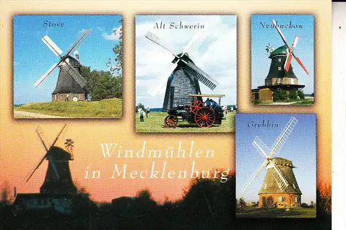 WINDMÜHLE / Mill / Molen / Moulin - Windmühlen in Mecklenburg
