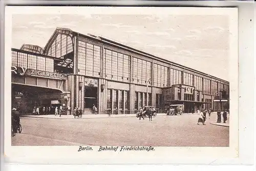 1000 BERLIN, Bahnhof Friedrichstrasse
