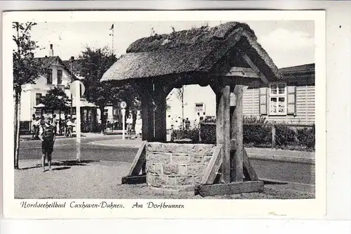 2190 CUXHAVEN - DUHNEN, Am Dorfbrunnen, 1956