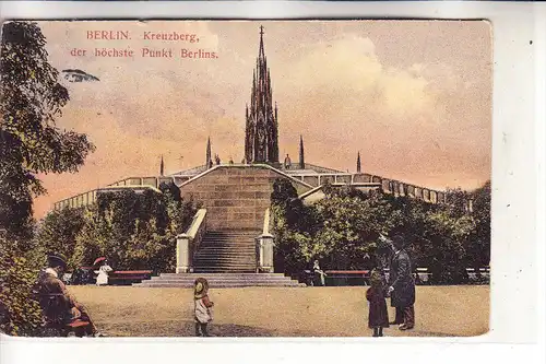 1000 BERLIN - KREUZBERG, der höchste Punkt Berlins, 1911