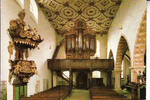 MUSIK - KIRCHENORGEL / Orgue / Organ / Organo - Bad Neustadt, Karmelitenklosterkirche