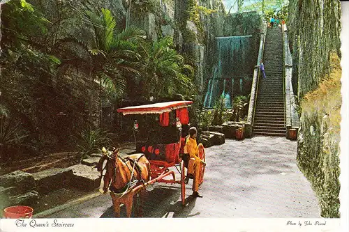 BAHAMAS, Queen's staircase