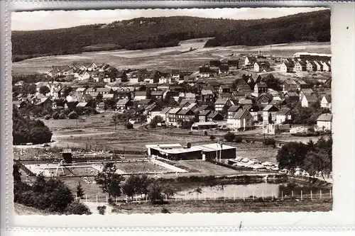 5902 NETPHEN - SALCHENDORF, Ortsansicht mit Freibad